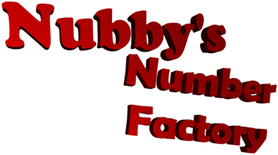Nubby's Number Factory - Clear Logo (World) - 600x334