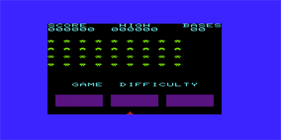 VIC Invaders - Screenshot - Game Select (Europe) - 568x284