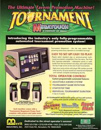 Megatouch III: Tournament Edition - Advertisement Flyer - Front (null) - 850x1090