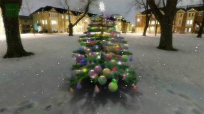Christmas Tree 3D - Screenshot - Gameplay (World) - 600x337