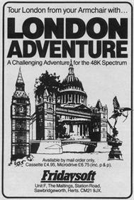 London Adventure - Advertisement Flyer - Front (United Kingdom) - 400x594
