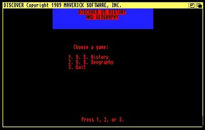 Discover: US History And Geography - Screenshot - Game Title (null) - 654x416