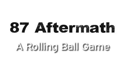 87 Aftermath: A Rolling Ball Game - Clear Logo (null) - 640x360