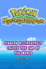 Finneon Accidentally Causes the End of the World - Screenshot - Game Title (null) - 160x240