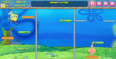 SpongeBob SquarePants: Spring Into Action! - Screenshot - Gameplay (United States) - 1232x633