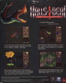 Halls of the Dead: Faery Tale Adventure II - Box - Back (North America) - 630x794