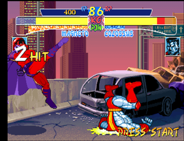 X-Men: Children of the Atom: Secret Character Hack - Screenshot - Gameplay (null) - 800x612