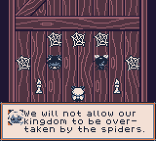 Princess Poffin and the Spider Invasion! - Screenshot - Gameplay (World) - 480x432