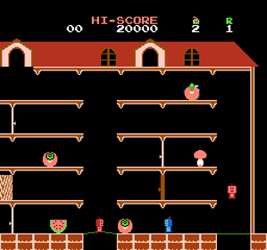 Sarmly Bot Maze - Screenshot - Gameplay (World) - 256x240