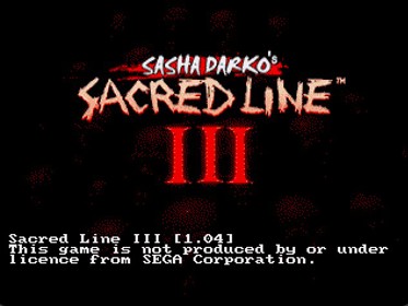 Sacred Line III - Screenshot - Game Title (null) - 633x476
