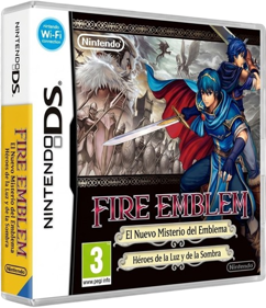 Fire Emblem: New Mystery of the Emblem: Heroes of Light and Shadow - Box - 3D (Spain) - 464x538