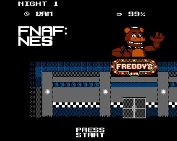 Five Nights at Freddy's: NES - Screenshot - Game Title (null) - 561x446
