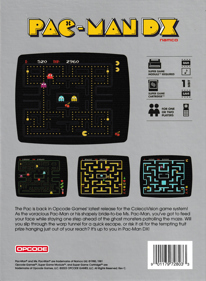 Pac-Man DX - Box - Back (World) - 1650x2250