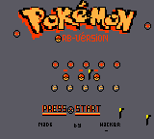 Pokémon Orb - Screenshot - Game Title (World) - 160x144