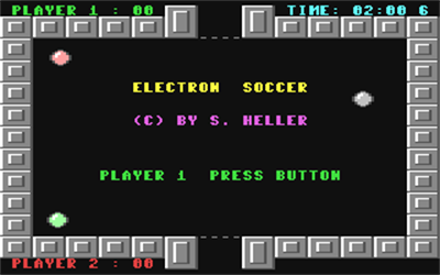 Electron Soccer - Screenshot - Game Title (null) - 320x200