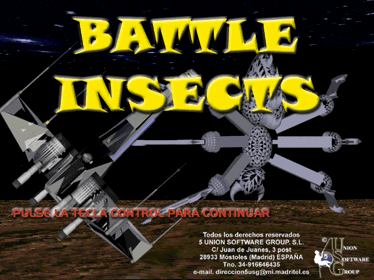 Battle Insects - Screenshot - Game Title (World) - 640x480
