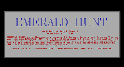 Emerald Hunt - Screenshot - Game Title (null) - 640x350