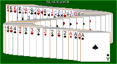 Blackjack (1989) - Screenshot - Game Title (World) - 640x350