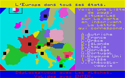 Objectif Europe - Screenshot - Gameplay - 320x200