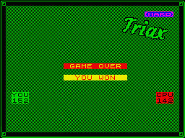 Hard Triax - Screenshot - Game Over (null) - 1024x768