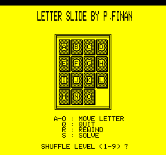 Illustration of Letter Slide