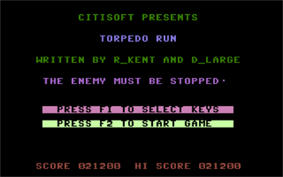 Torpedorun - Screenshot - Game Title (null) - 320x200