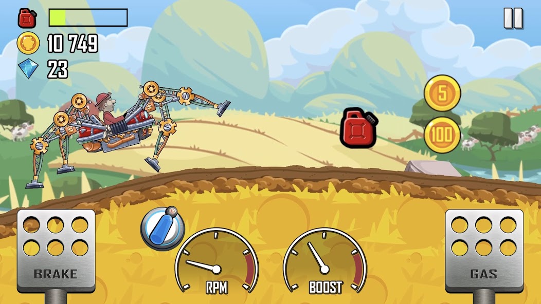 Illustration of Hill Climb Racing