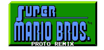 Super Mario Bros. Proto Remix - Clear Logo (null) - 1123x545