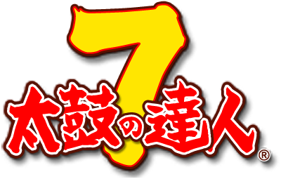 Taiko No Tatsujin 7 - Clear Logo (Japan) - 400x255