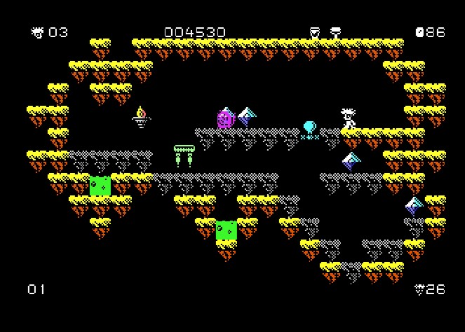 Illustration of Zezito in the Glittering Caves