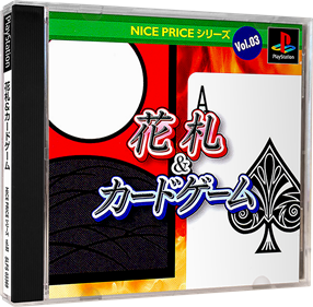 Nice Price Series Vol. 03: Hanafuda & Card Game - Box - 3D (Japan) - 984x964