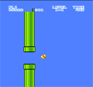 Super Flappy Bird - Screenshot - Gameplay (null) - 256x240