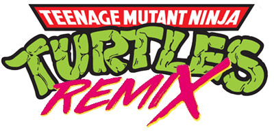 Teenage Mutant Ninja Turtles: Stern X Data East Remix - Clear Logo (null) - 400x194
