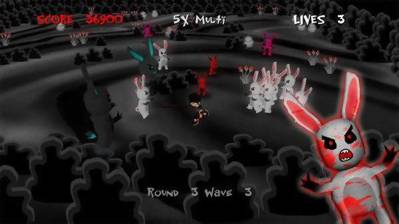 HomeSlice and the Zombie Bunnies - Screenshot - Gameplay (World) - 600x337