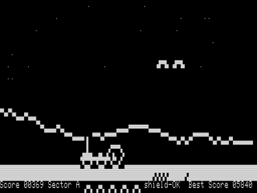 Martian Patrol - Screenshot - Gameplay (North America) - 374x280