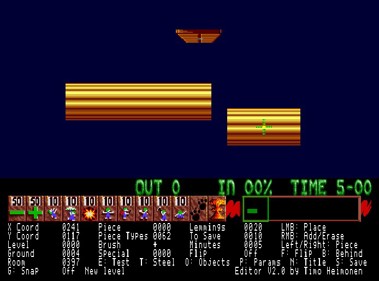 Lemmings Editor - Screenshot - Gameplay (null) - 694x514