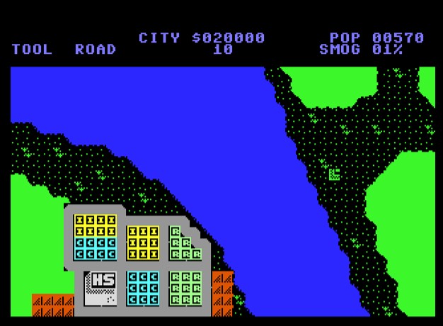 Illustration of C64City