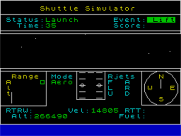 Space Shuttle - Screenshot - Gameplay (null) - 256x192