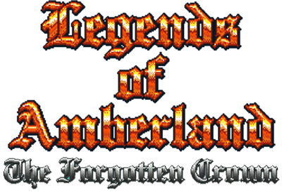 Legends of Amberland: The Forgotten Crown - Clear Logo (North America) - 576x394