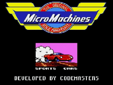 Micro Machines - Screenshot - Game Title (null) - 640x480