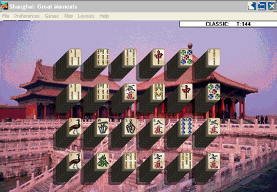 Shanghai: Great Moments - Screenshot - Gameplay (null) - 640x445