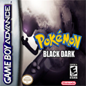 Pokémon Black Dark - Box - Front (World) - 199x200