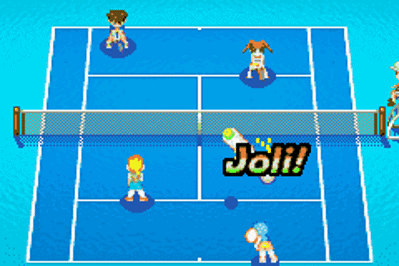 Mario Tennis: Power Tour - Screenshot - Gameplay (null) - 240x160