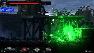 Huntdown: Overtime - Screenshot - Gameplay (World) - 1920x1080