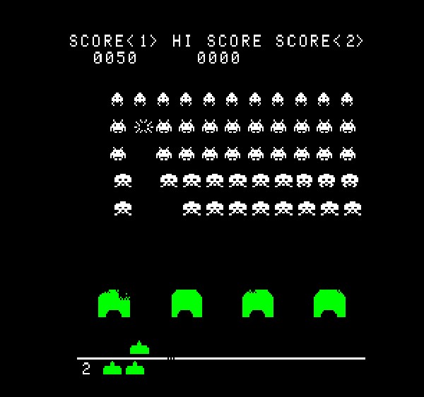 Illustration of Space Invaders