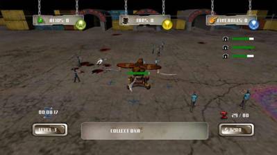 Xtremes vs. Zombies - Screenshot - Gameplay (World) - 1000x562
