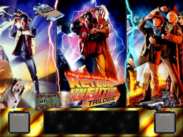 Back to the Future: Trilogy - Arcade - Marquee (World) - 1601x1200