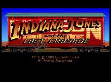 Indiana Jones and the Last Crusade: The Graphic Adventure AGA - Screenshot - Game Title (null) - 686x507