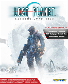 Lost Planet: Extreme Condition (Colonies Edition) - Box - Front (United Kingdom) - 522x640
