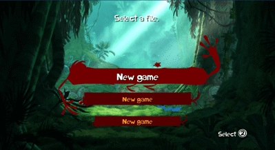 Rayman Origins - Screenshot - Game Select (null) - 2501x1368